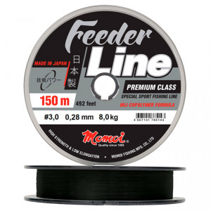 Momoi Feeder Line, чёрная (0,17 мм, 3,5 кг, 150 м)