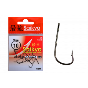 Крючки Saikyo KH-10006 Sode Ring BN №10 (10шт)