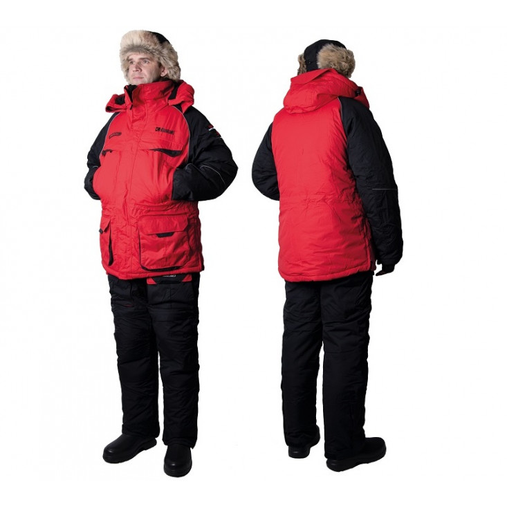 Костюм зимний Alaskan New Polar M  красный/черный  XL