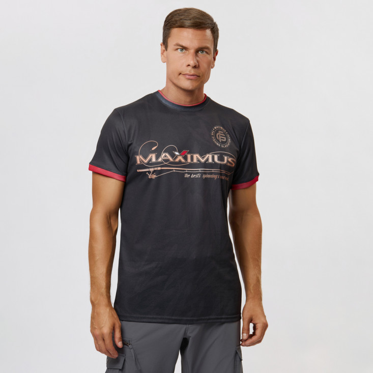 Футболка Maximus promo черн. р-р XXXL (MPTSBXXXL)