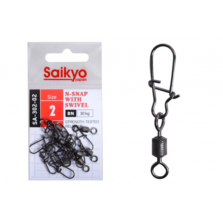 Вертлюг с застежкой Saikyo SA-302