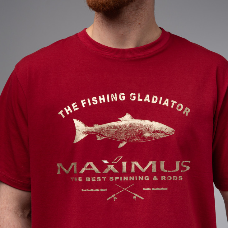 Футболка Maximus красная  XL ( MCTSRXL)